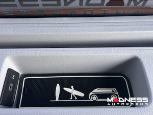 Volkswagen ID. Buzz Interior Upgade Kit - Non Slip Rubber Liner Kit - White Volkswagen ID. Buzz Interior Upgade Kit - Non Slip Rubber Liner Kit - White